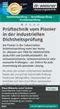 Mobile Screenshot of drwiesner.de